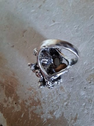 Anello Vintage Perle Argento
