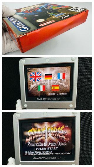 Shining Force GBA Pal ESP / ITA