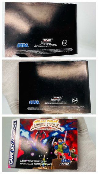 Shining Force GBA Pal ESP / ITA