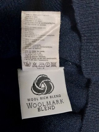 Jersey Lacoste Azul Marino de Lana - Talla 5 – L