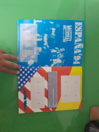 Álbum Vacío España 94 Mundicromo