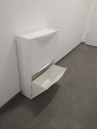 Zapatero IKEA blanco