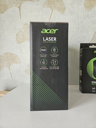 Cuffie e Mouse Gaming Acer LASER + STARLIGHT.