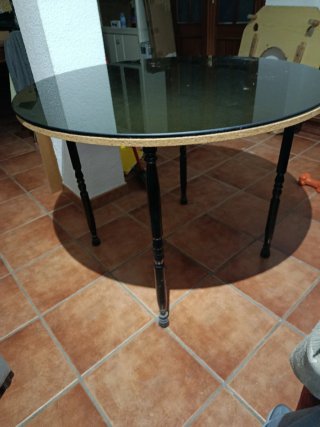 Cristal para mesa de camilla 100 cm cristal ahumad