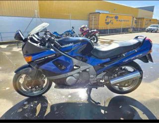 Kawasaki ZZR 600 Sportbike Azul