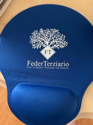 Tappetino Mouse FederTerziario con supporto polso