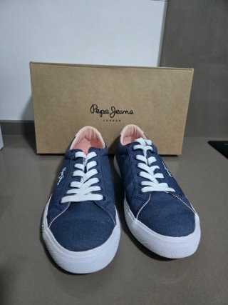 Zapatillas Pepe Jeans Azul y Rosa