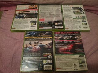 Xbox 360 Giochi: Forza, NFS, Darksiders, FIFA, GRI