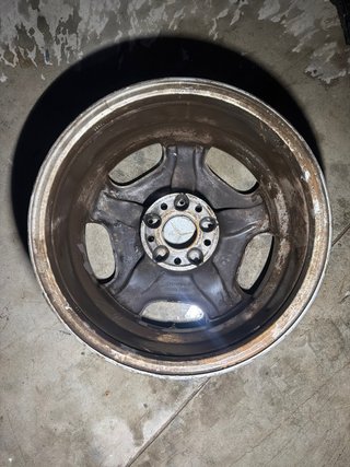 Llantas Mercedes 16 Pulido y Plata