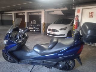 Suzuki Burgman 400 (2000) Azul Gripada