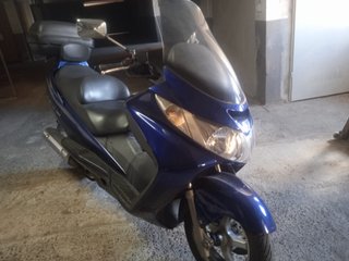 Suzuki Burgman 400 (2000) Azul Gripada