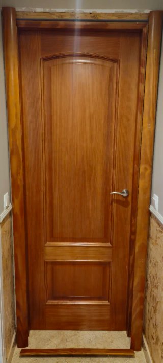 Puerta de madera interior. 5 unidades