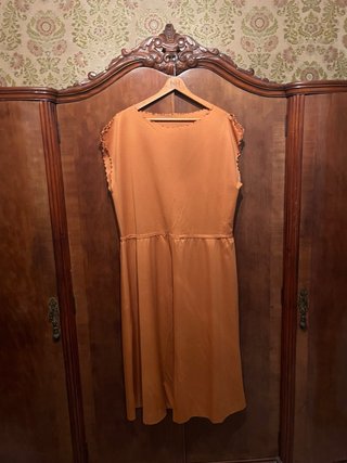 Vestido vintage naranja
