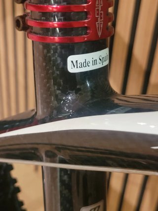 Orbea Alma carbono  S30. Talla M Bicicleta Montaña