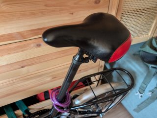 Bicicleta Plegable Urbana Negra