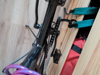Bicicleta Plegable Urbana Negra
