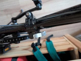 Bicicleta Plegable Urbana Negra
