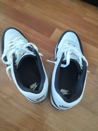 Nike Air Max Gris y Blanco