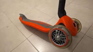 Patinete Globber 3 ruedas rojo