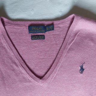 Jersey Polo Ralph Lauren Rosa Talla XS