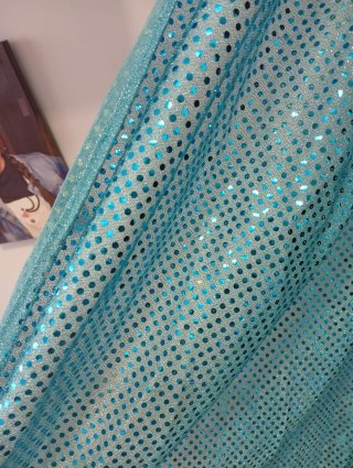 Capas azules hechas a mano para disfraces