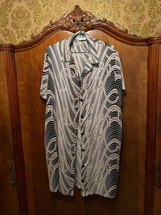 Camisa vintage estampada