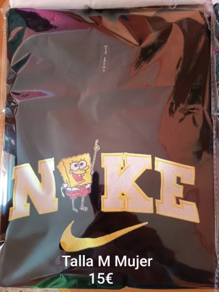 Camiseta Nike Talla M Beige