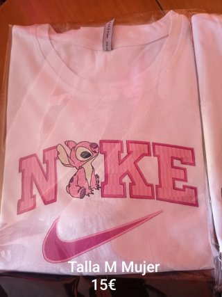 Camiseta Nike Talla M Beige