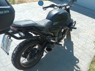 Moto Zontes G1 125 X Negra