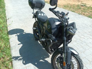 Moto Zontes G1 125 X Negra
