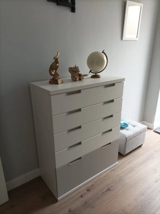 Cama nido con 5 cajones + Cómoda