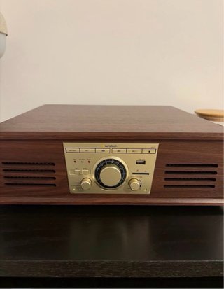 Tocadiscos Madera Vintage