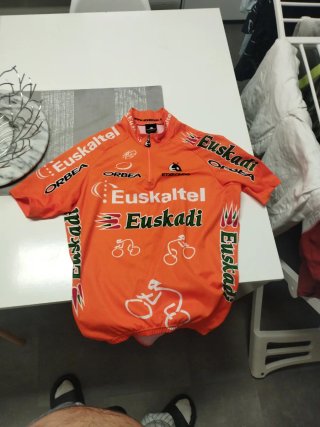 Maillot ciclismo Etxeondo Euskaltel Talla M