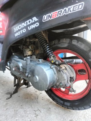 Honda Vision 50 Scooter Negra