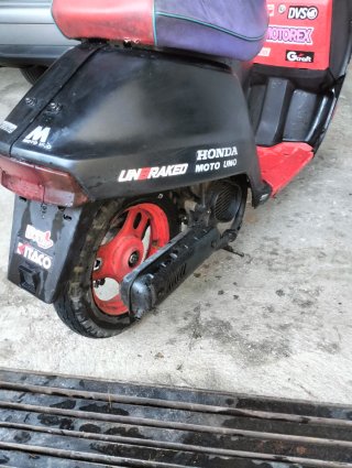 Honda Vision 50 Scooter Negra