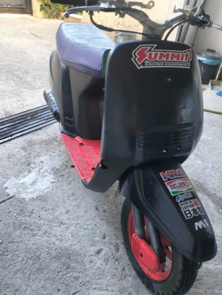 Honda Vision 50 Scooter Negra