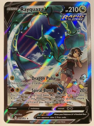 Mistery Box - Pokémon: Rayquaza V (194/203)