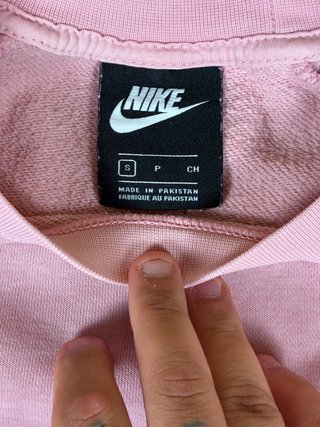 Sudadera Nike Rosa Mujer