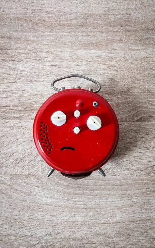 Sveglia Elite rossa Vintage - Design Retrò