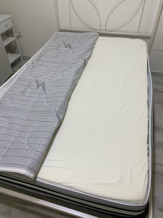 Letto una piazza e mezza con rete
