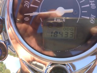 Suzuki Intruder 250 Cruiser Negra