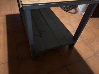 Banco de trabajo estructura metal