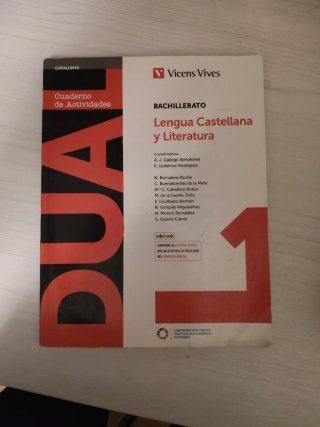 Lengua castellana y literatura 1 Bachillerato :...