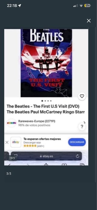 DVD The Beatles: 1st US Visit