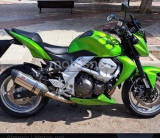 Kawasaki Z750 Verde/Plata Naked