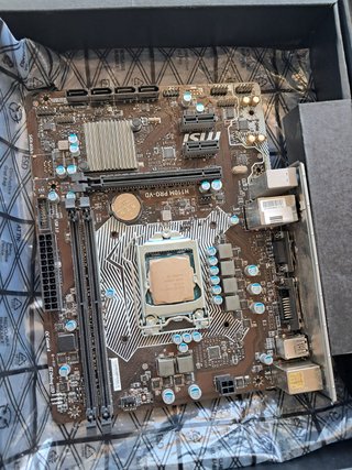 Placa Base MSI H110M PRO-VD + Fuente AcBel 550W