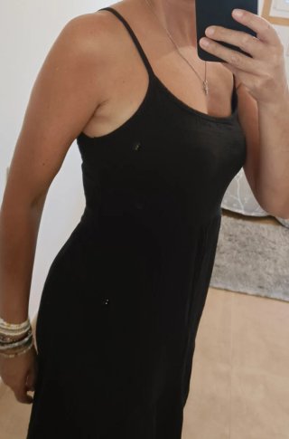 Vestido negro tirantes