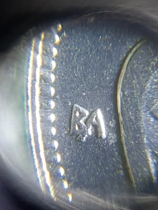 Moneda de 5 pesetas de 1957 serie especial BA.rara
