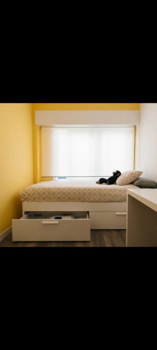 Cama Ikea 90x200 con cajones