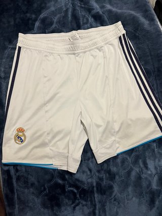 Pantalón Corto Real Madrid Adidas Blanco